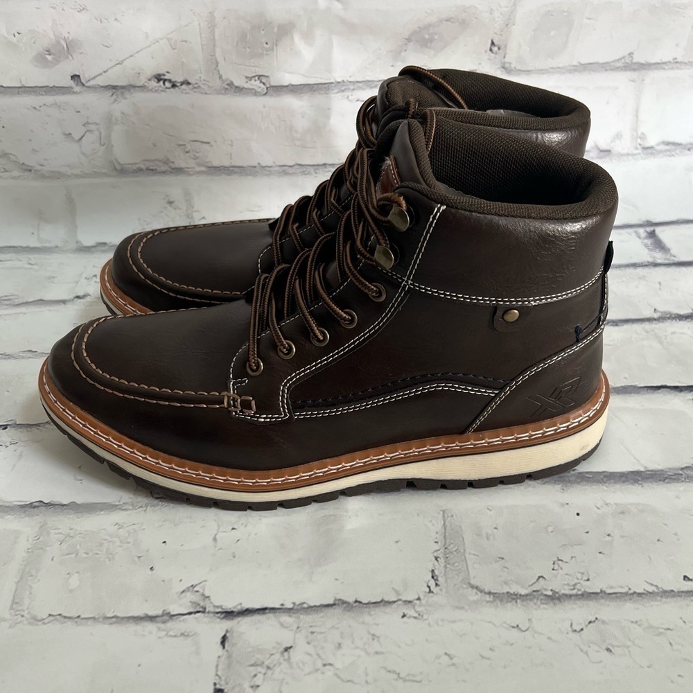 NWT mens XRay Dover Brown ankle Chukka lace up boots size 11 - Picture 6 of 8